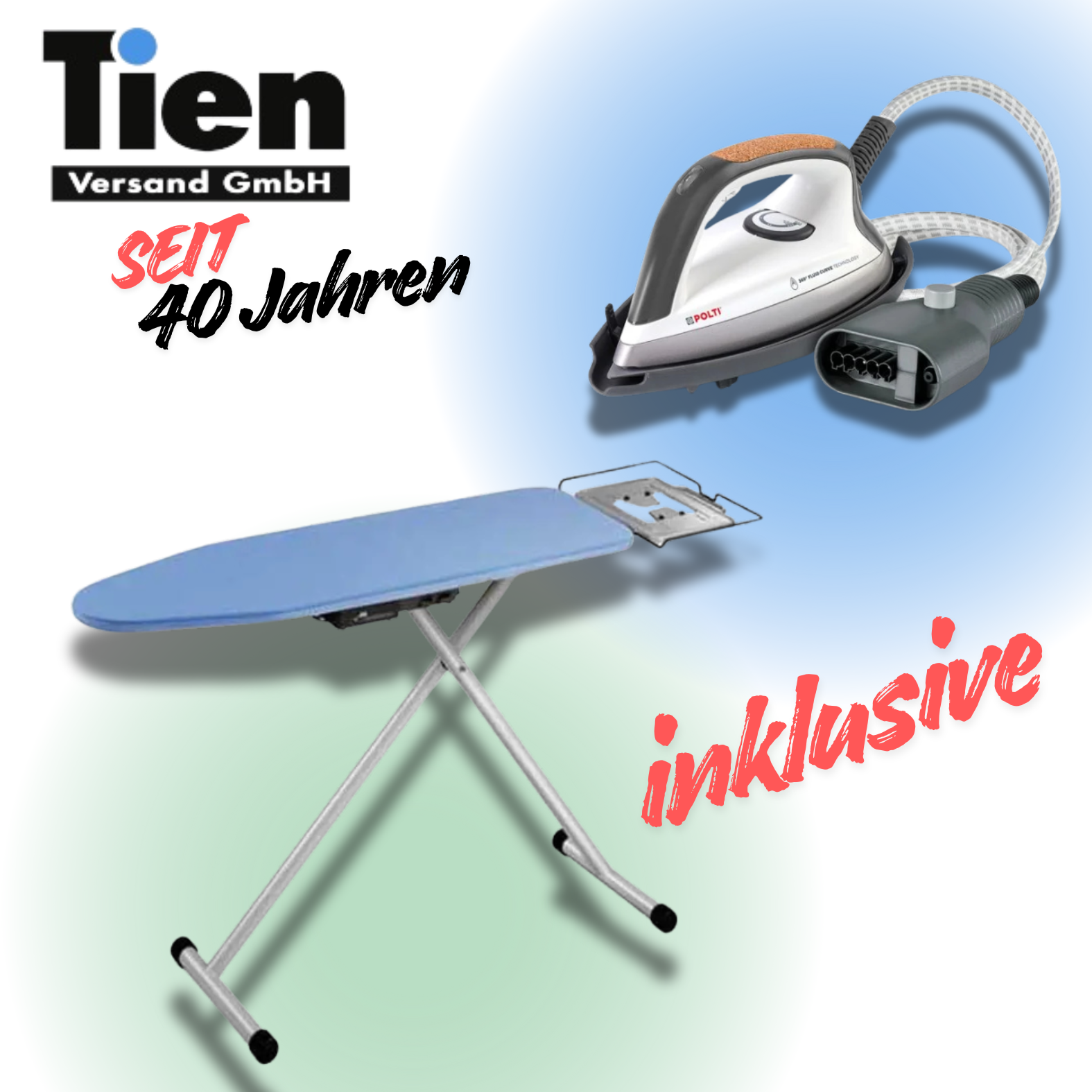 Merlin Royal Dampfreiniger Bügelkombi plus